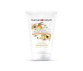 Human Nature  Natural Body Butter (Vanilla Peach) 1